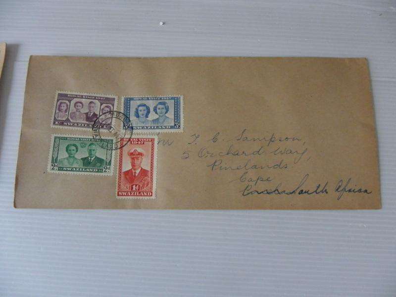 Swaziland (1947) - Royal Visit Private FDC