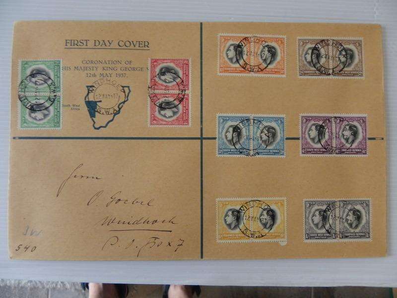 SWA (1937) - Coronation of King George VI Illustrated FDC