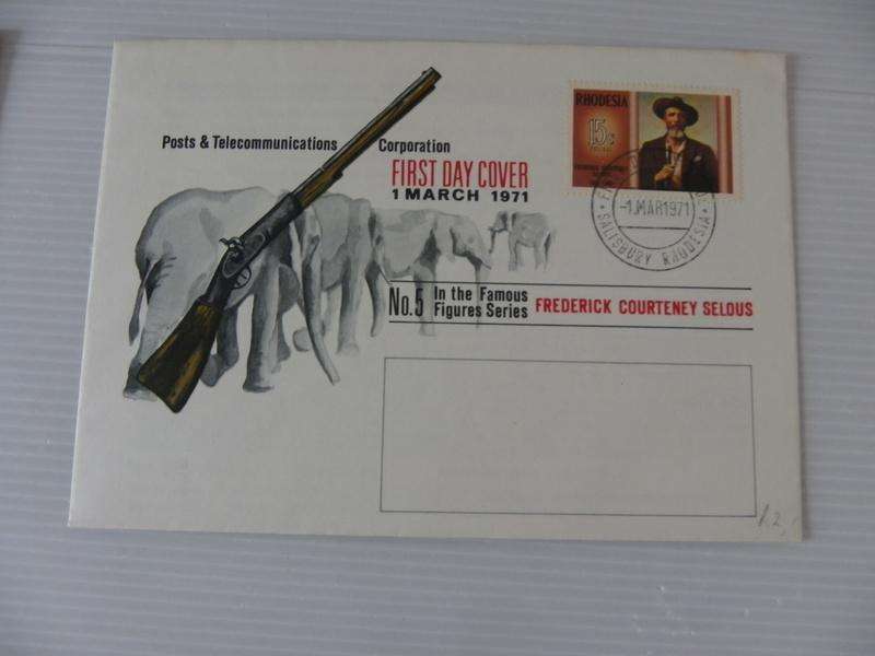 Rhodesia (1971) Frederick Selous Illustrated FDC
