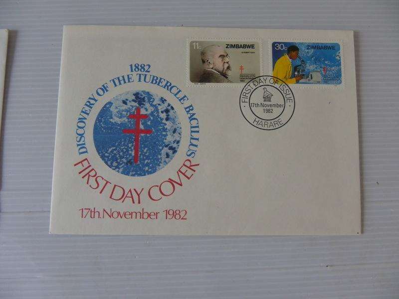 Zimbabwe (1982) - Centenary of the Discovery of TB Illustrated FDC