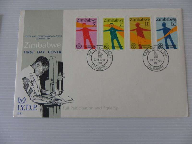 Zimbabwe (1981) - Full Participation and Equality Illustrated FDC