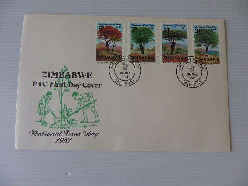 Zimbabwe (1981) - National Tree Day Illustrated FDC