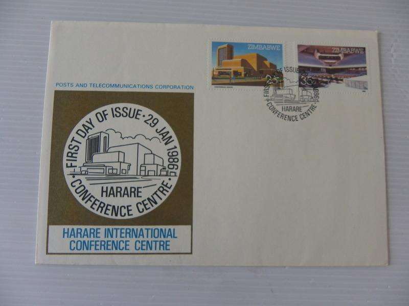 Zimbabwe (1986) - Harare International Conference Centre Illustrated FDC