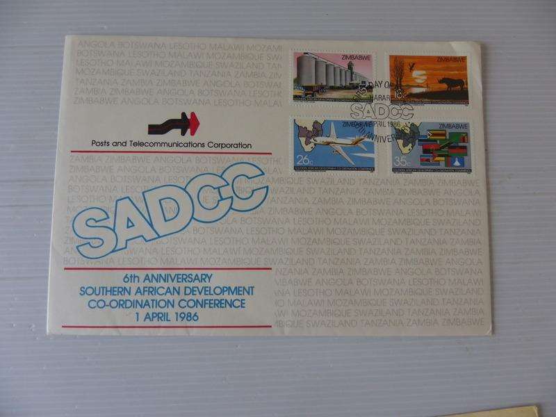 Zimbabwe (1986) - SADCC Illustrated FDC