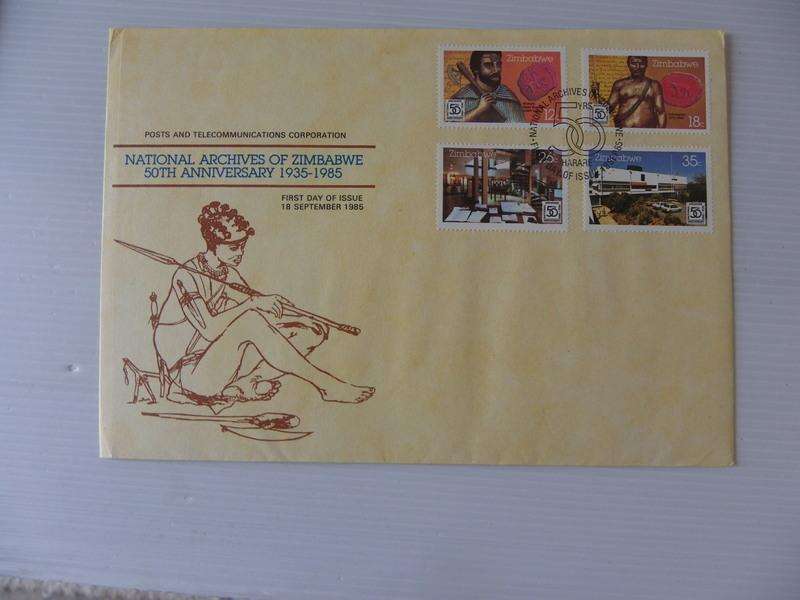 Zimbabwe (1985) - National Archives Illustrated FDC
