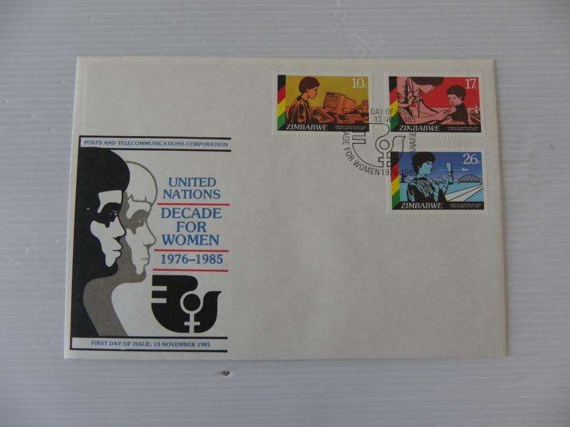 Zimbabwe (1985) - Decade for women Illustrated FDC