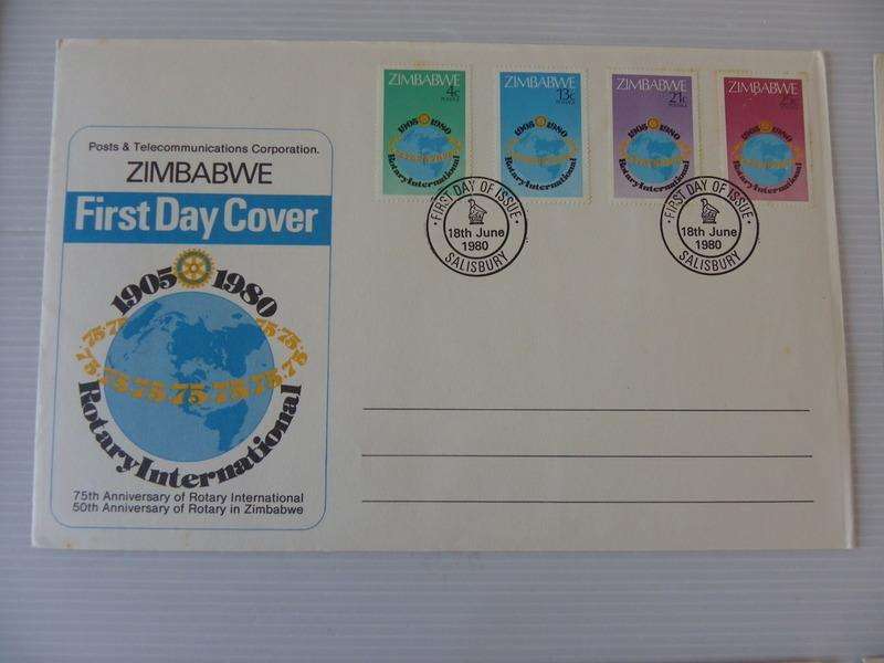Zimbabwe (1980) - Rotary International Illustrated FDC