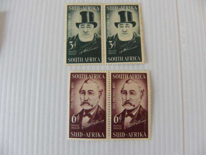 Union (1955) - Centenary of Pretoria Mint Set in Pairs