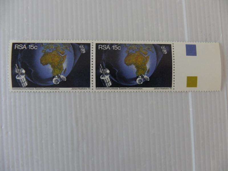 RSA 2.11 (1975) - Satellite Communication Mint Marginal Pair