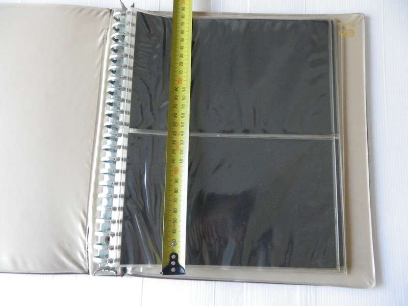 Brown Multihole FDC Album with 2 pockets per page and with 12 Pages (Page size of 28 cm)