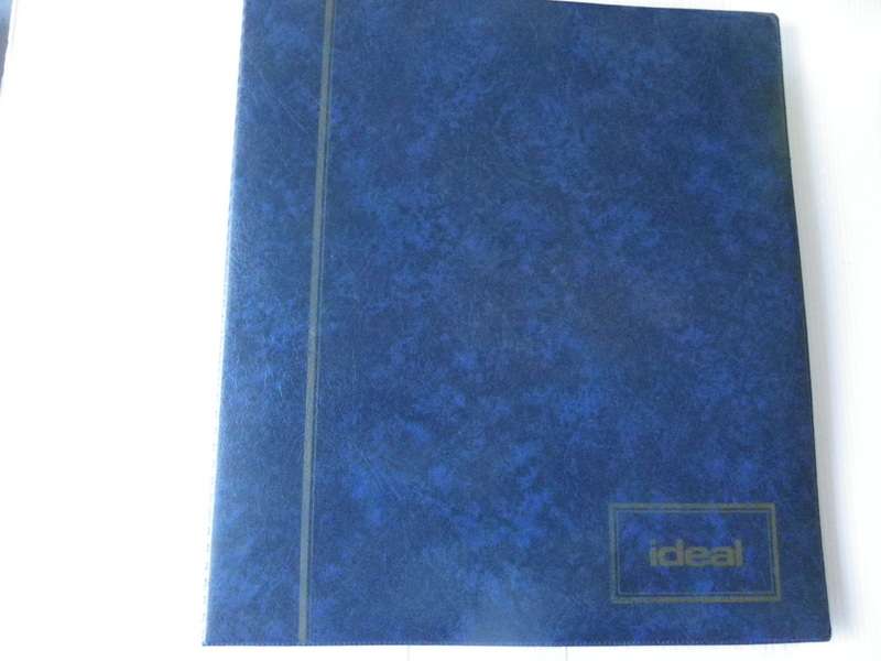 Blue Ideal Maxicard Album with 4 pockets per page and with 12 Pages (Page size of 32 cm)