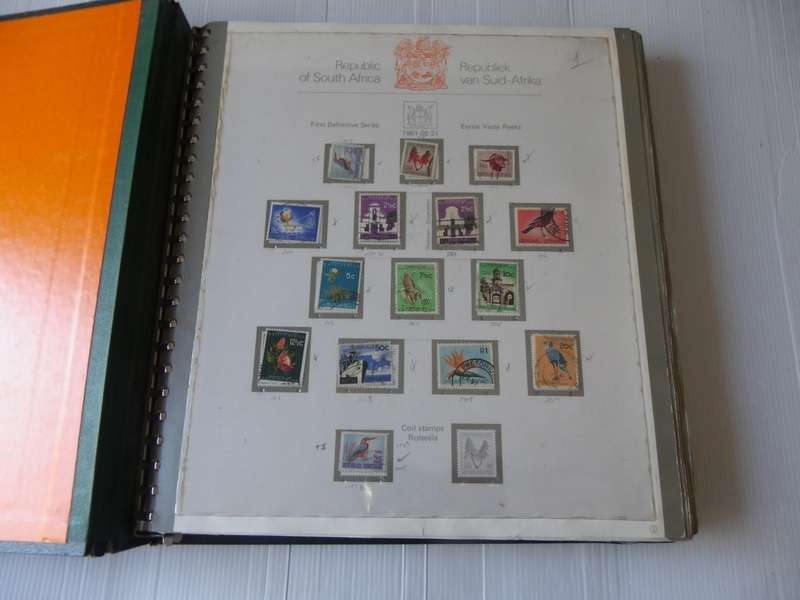 RSA Stockbook Album with many Used and Mint Stamps Covering the Period 1961 to 1979