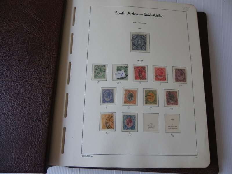 RSA Stockbook Album with many Used and Mint Stamps Covering the Period 1910 to 1988