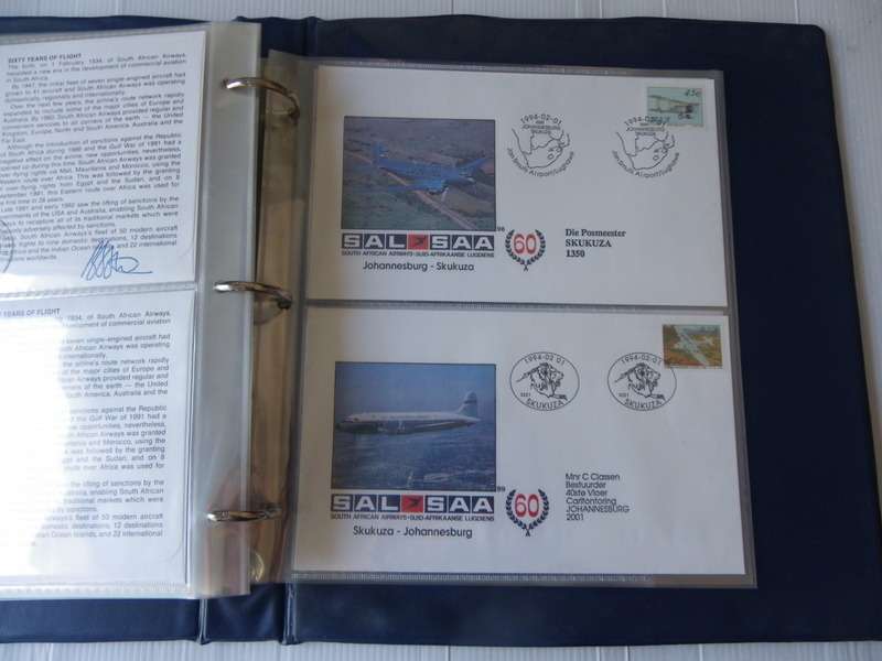 SAA FDC Album with FDC's #4 to #52, #56 to #63 & #98 to #100