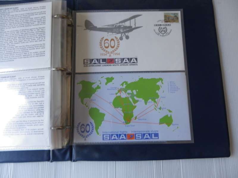 SAA FDC Album with FDC's #4 to #52, #56 to #63 & #98 to #100