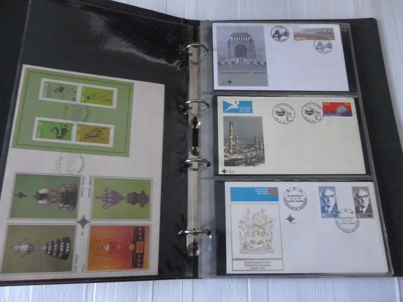 RSA 2nd Series - Complete Set of FDC's in an Album (Read below)