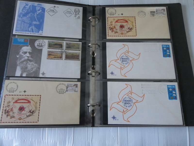RSA 2nd Series - Complete Set of FDC's in an Album (Read below)