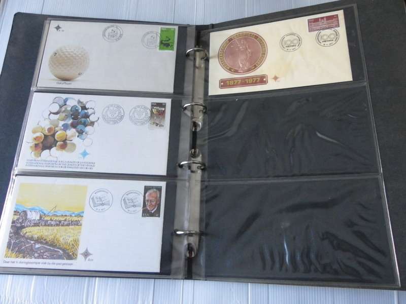 RSA 2nd Series - Complete Set of FDC's in an Album (Read below)