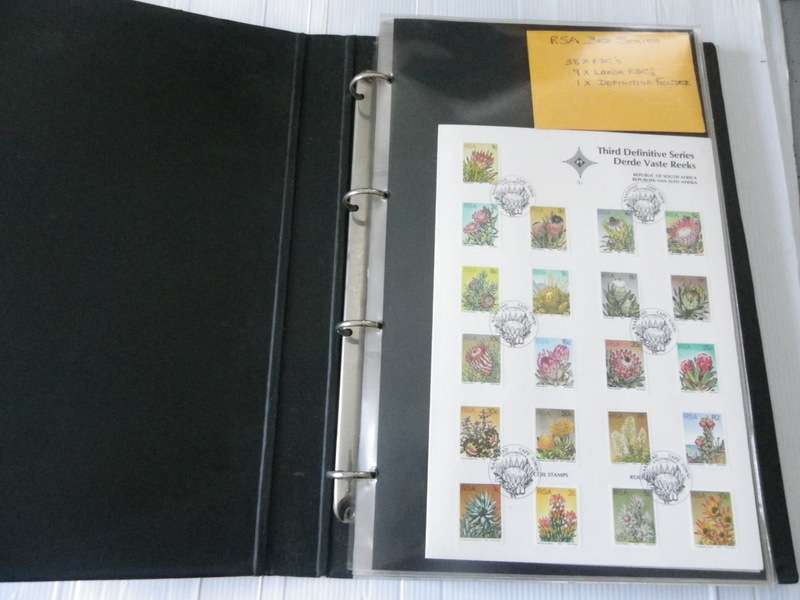 RSA 3rd Series - Complete Set of FDC's in an Album (Read below)