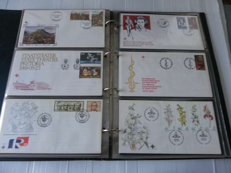RSA 3rd Series - Complete Set of FDC's in an Album (Read below)