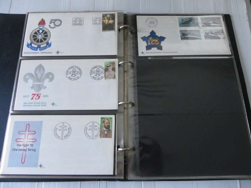 RSA 3rd Series - Complete Set of FDC's in an Album (Read below)