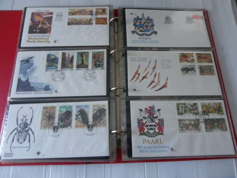 RSA 4th Series - Complete Set of FDC's in an Album (Read below)