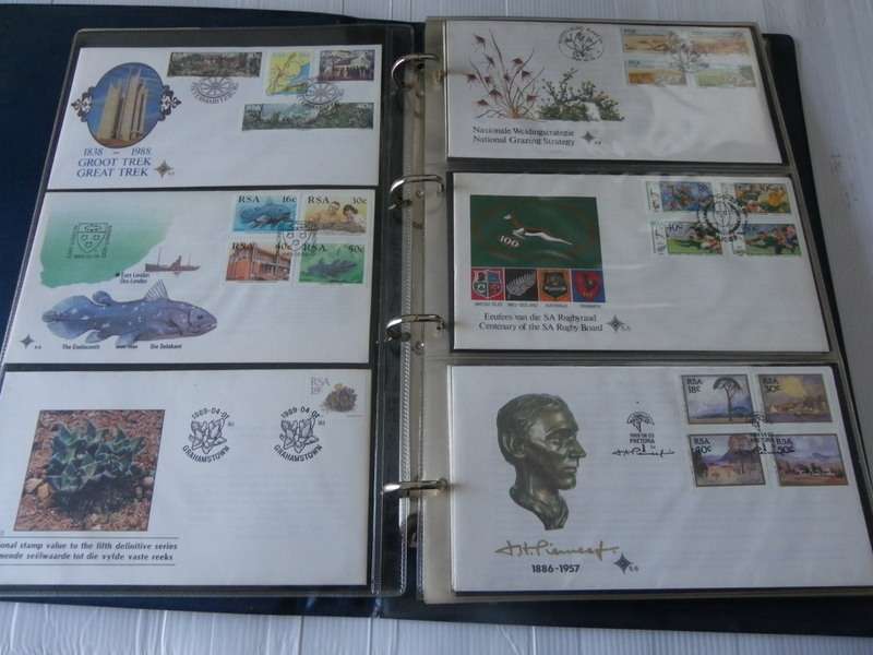 RSA 5th Series - Complete Set of FDC's in an Album (Read below)