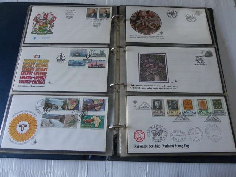 RSA 5th Series - Complete Set of FDC's in an Album (Read below)