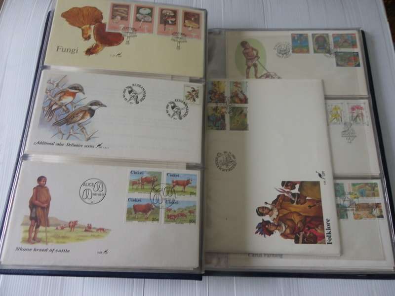 Ciskei FDC Series - Complete Set of FDC's in an Album (Read below)