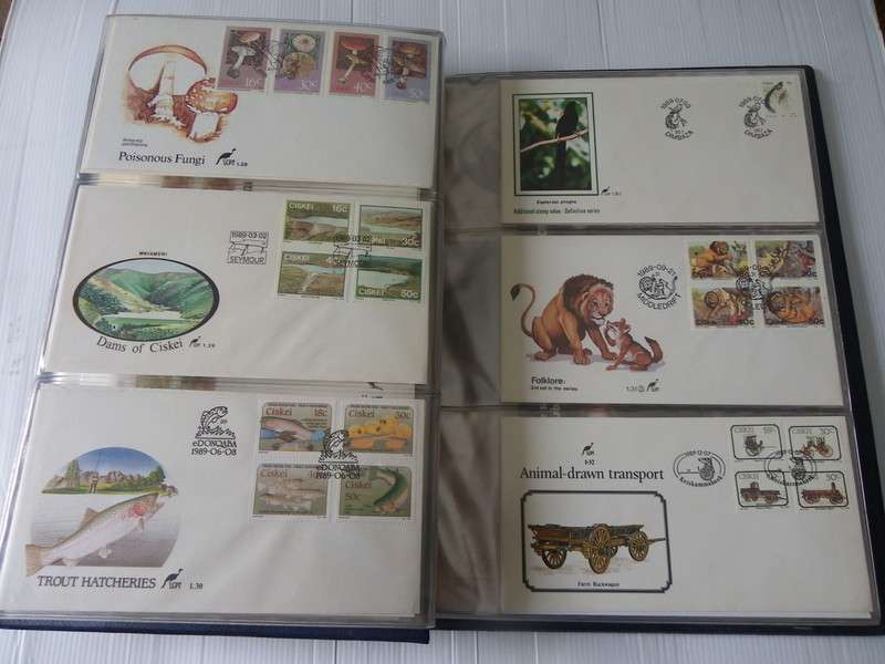 Ciskei FDC Series - Complete Set of FDC's in an Album (Read below)