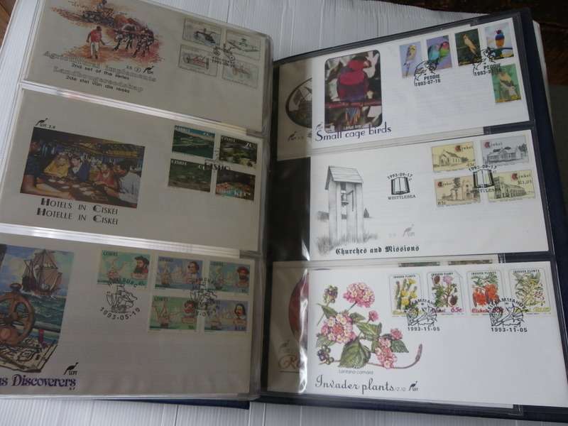 Ciskei FDC Series - Complete Set of FDC's in an Album (Read below)