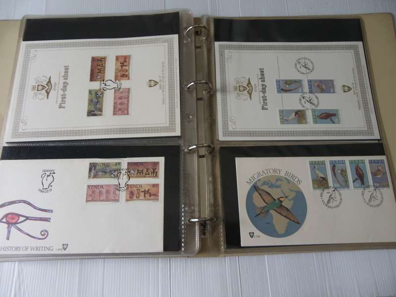 Venda Series - Complete Set of Collector Sheets and Corresponding FDC's in an Album (Read below)
