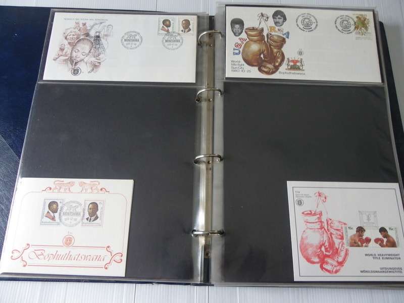 Bophuthatswana Series - Complete Set of Collector Sheets & Corresponding FDC's in Album (Read below)