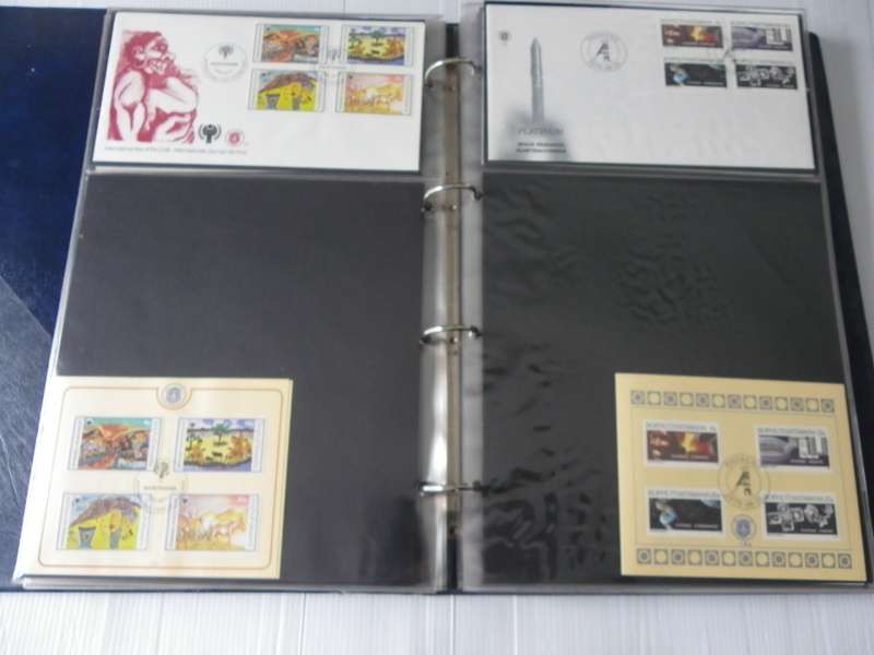 Bophuthatswana Series - Complete Set of Collector Sheets & Corresponding FDC's in Album (Read below)