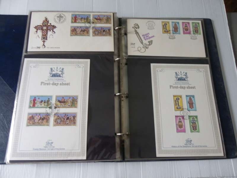 Bophuthatswana Series - Complete Set of Collector Sheets & Corresponding FDC's in Album (Read below)