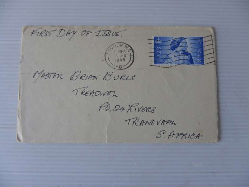 Great Britain (1948) - Silver Wedding Private FDC