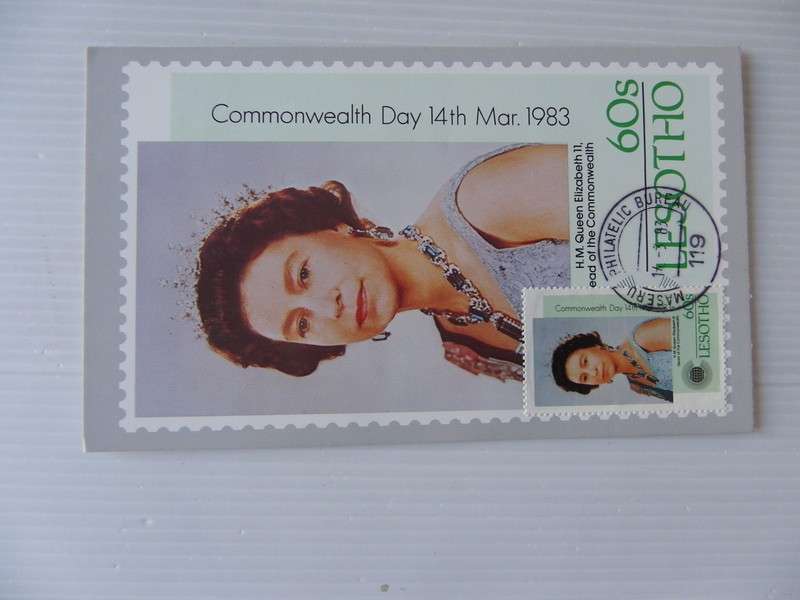 Lesotho (1983) - Commonwealth Day Postcard