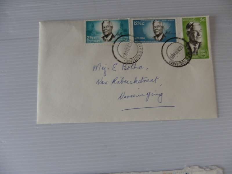 RSA 1.04 (1966) - Verwoerd Commemoration Private FDC