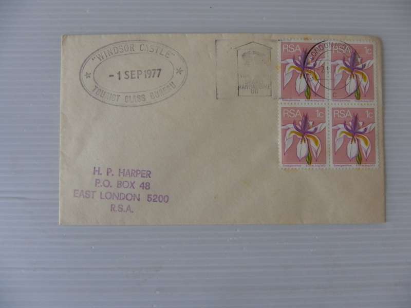 RSA (1977) - Private Letter with Windsor Castle Cancel