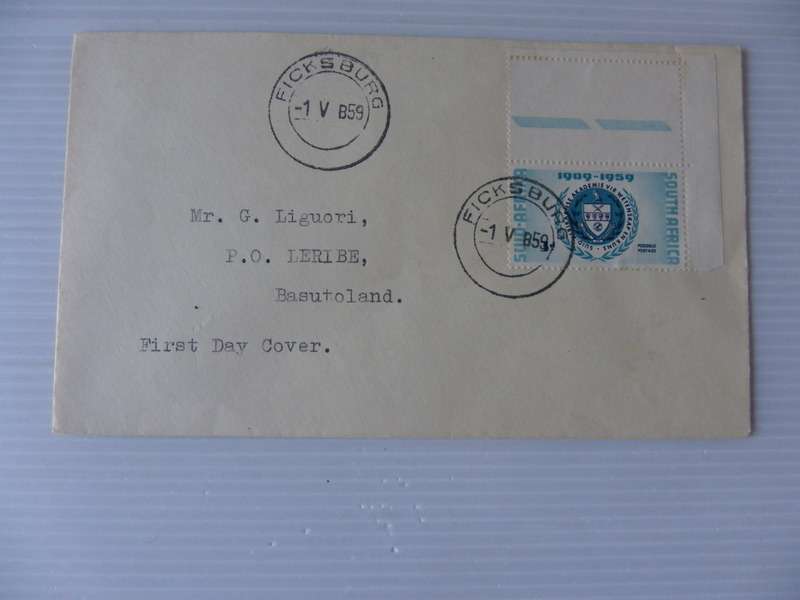 Union (1959) - 50th Anniversary of SA Academy of Science and Art Private FDC