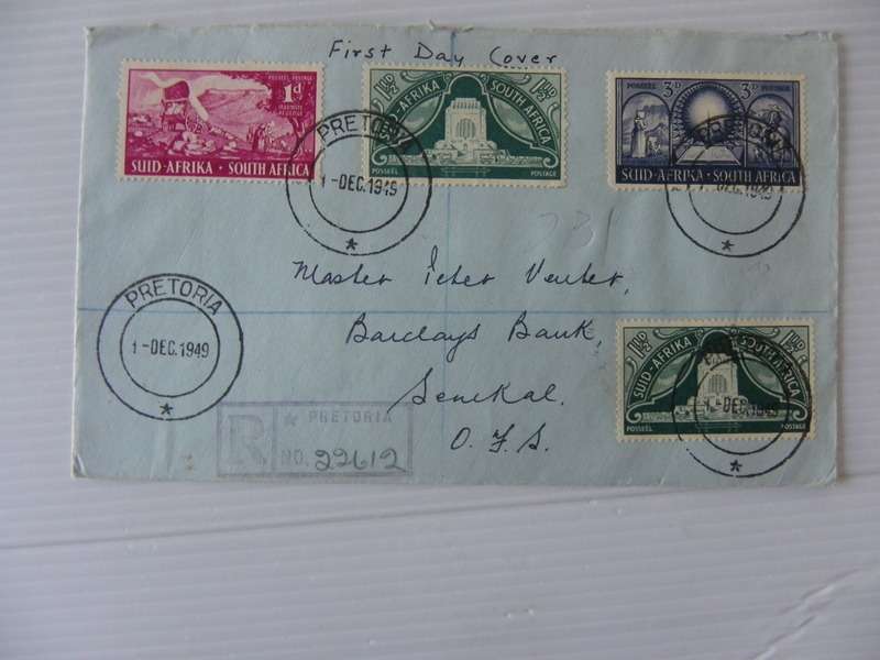 Union (1949) - Inauguration of the Voortrekker Monument Private FDC