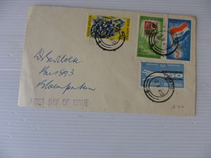 Union (1960) - 50th Anniversary of the Union Private FDC