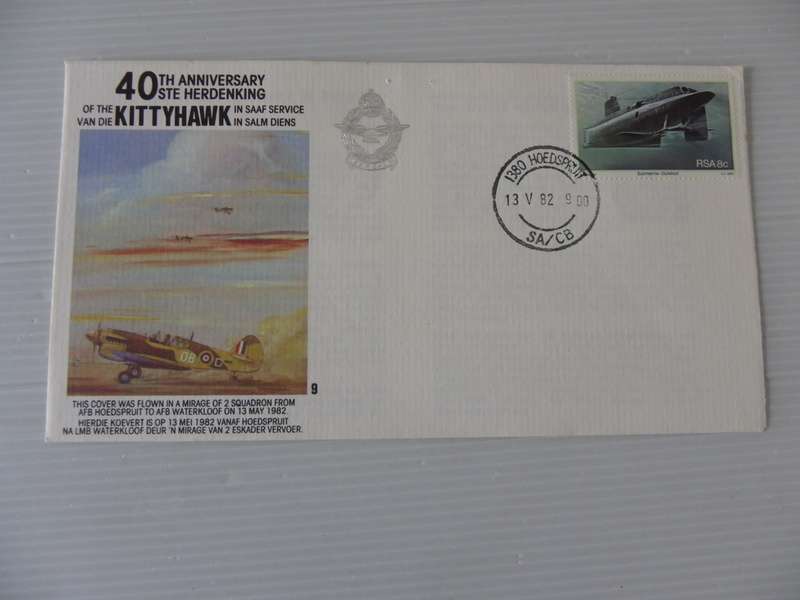 RSA (1982) - SAAf #09 40th Anniversary of KITTYHAWK Illustrated FDC
