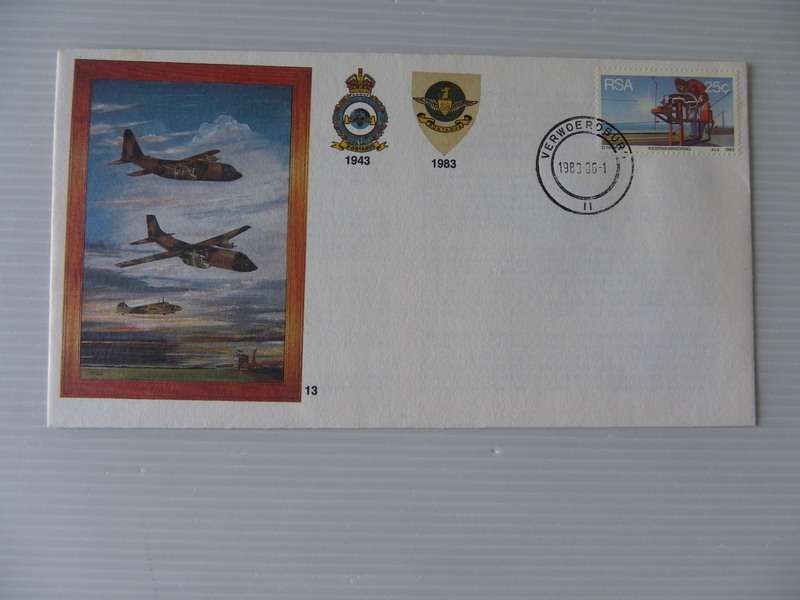 RSA (1983) - SAAF #13 Illustrated FDC
