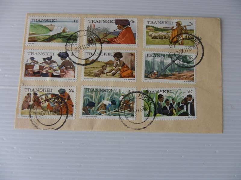Transkei 1st Definitive Series (1976) - Private FDC