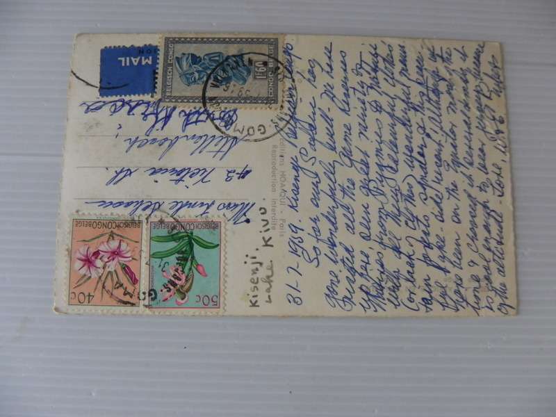 Belgium Congo (1959) - Old Postcard