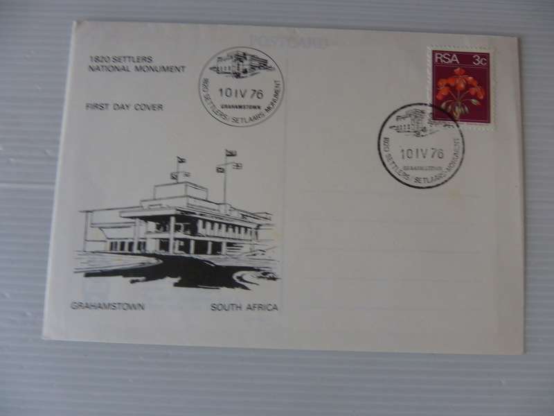 RSA (1976) - 1820 Settlers National Monument Illustrated FDC