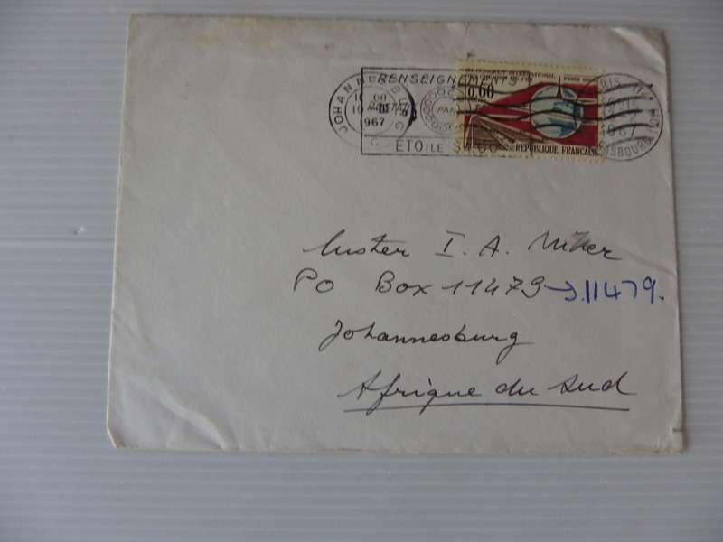 France (1967) - Old Letter