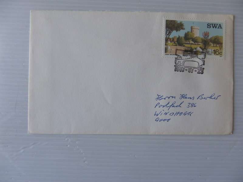 SWA 1.58 (1987) - Tourist Camps Private FDC with Official Cancel