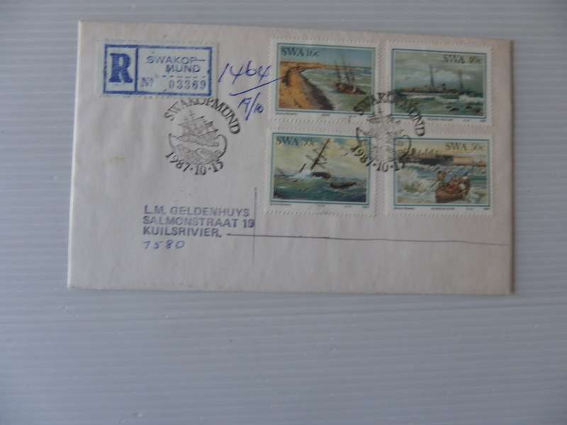 SWA 1.59 (1987) - Ship Wrecks Mint Control Block Set